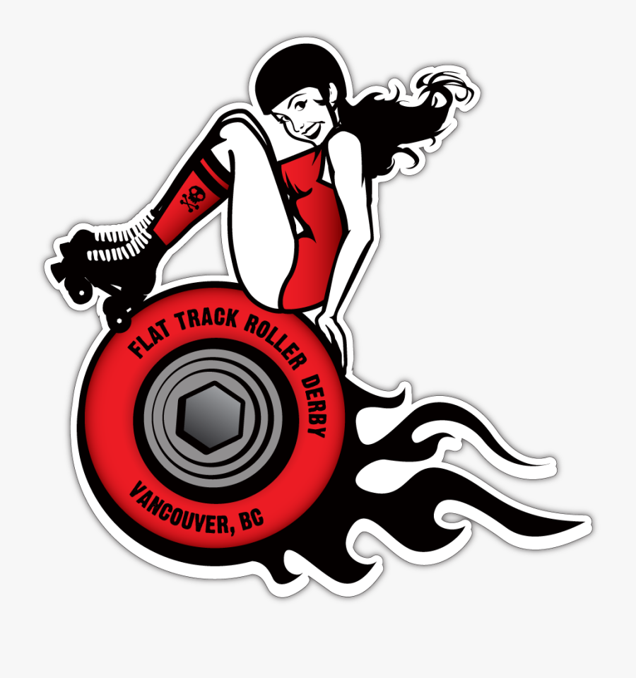 Terminal City Roller Girls, Transparent Clipart