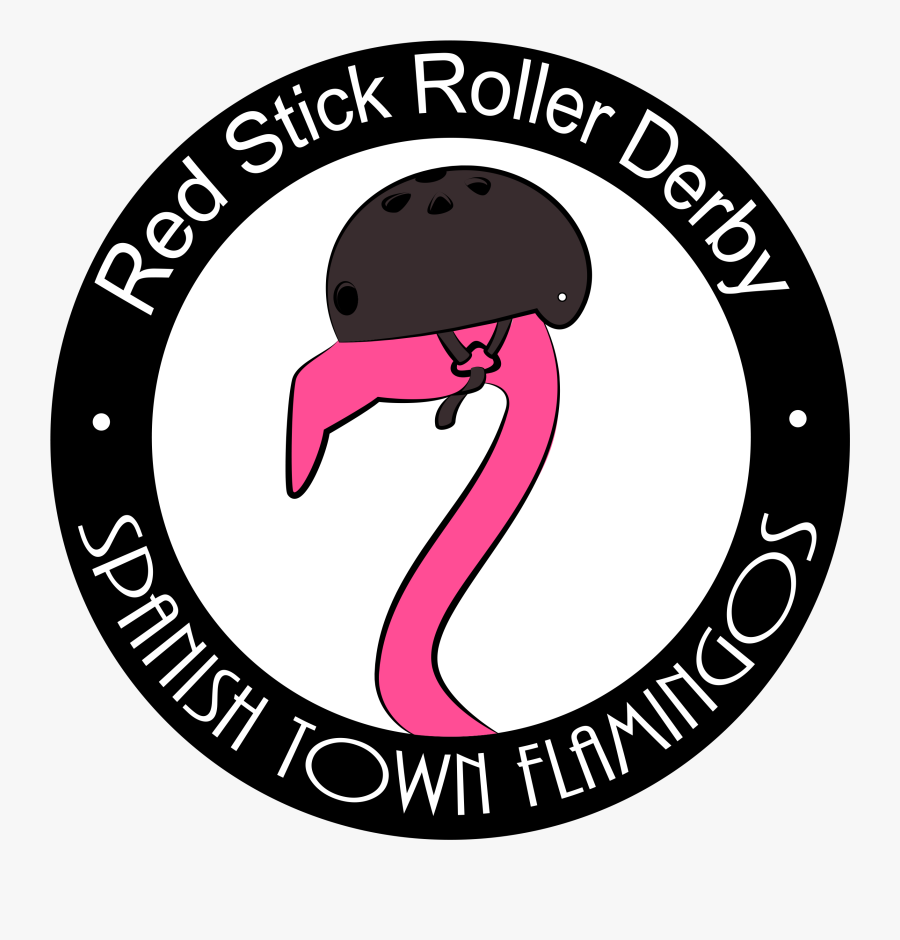 Spanish Town Flamingos Logo, Transparent Clipart