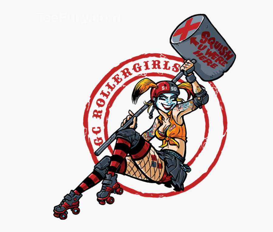 Roller Derby Clip Art, Transparent Clipart