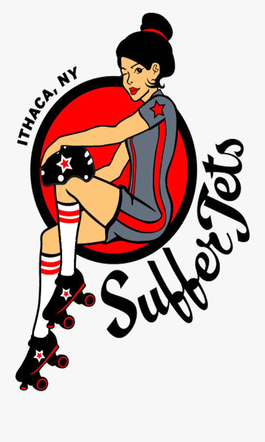 Roller Derby, Transparent Clipart