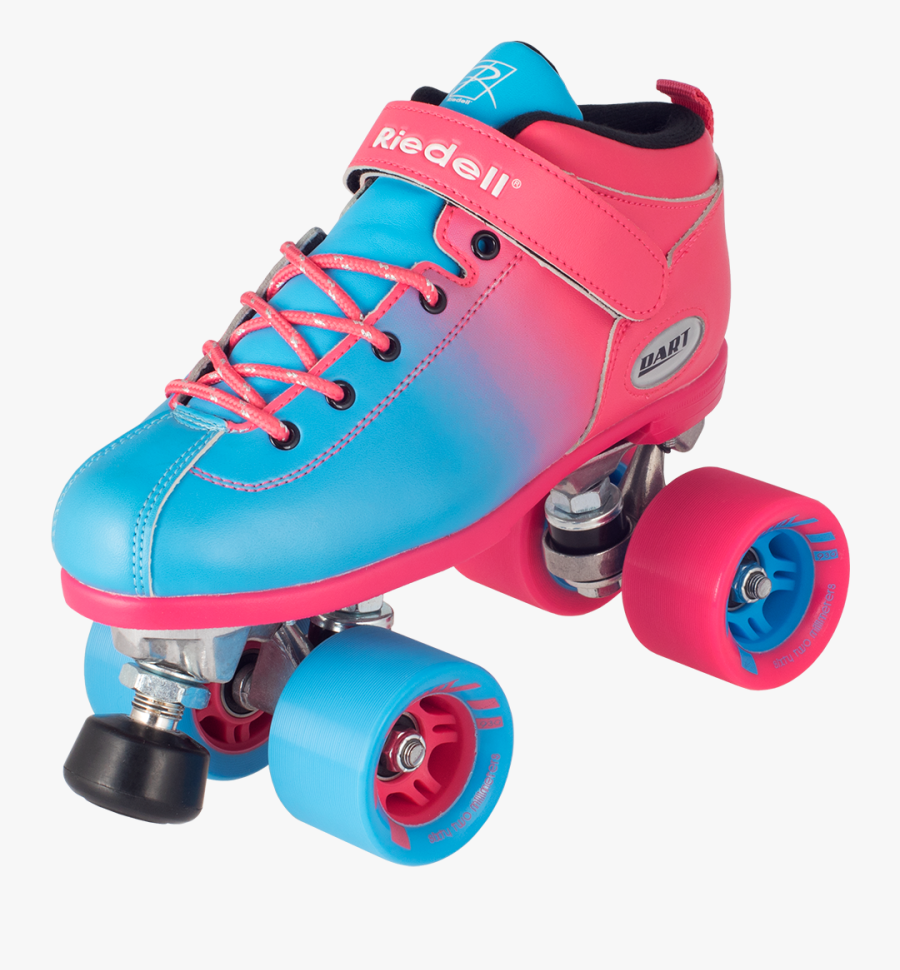 Riedell Dart Ombré Roller Skate Set - Cheap Roller Skates Size 5, Transparent Clipart