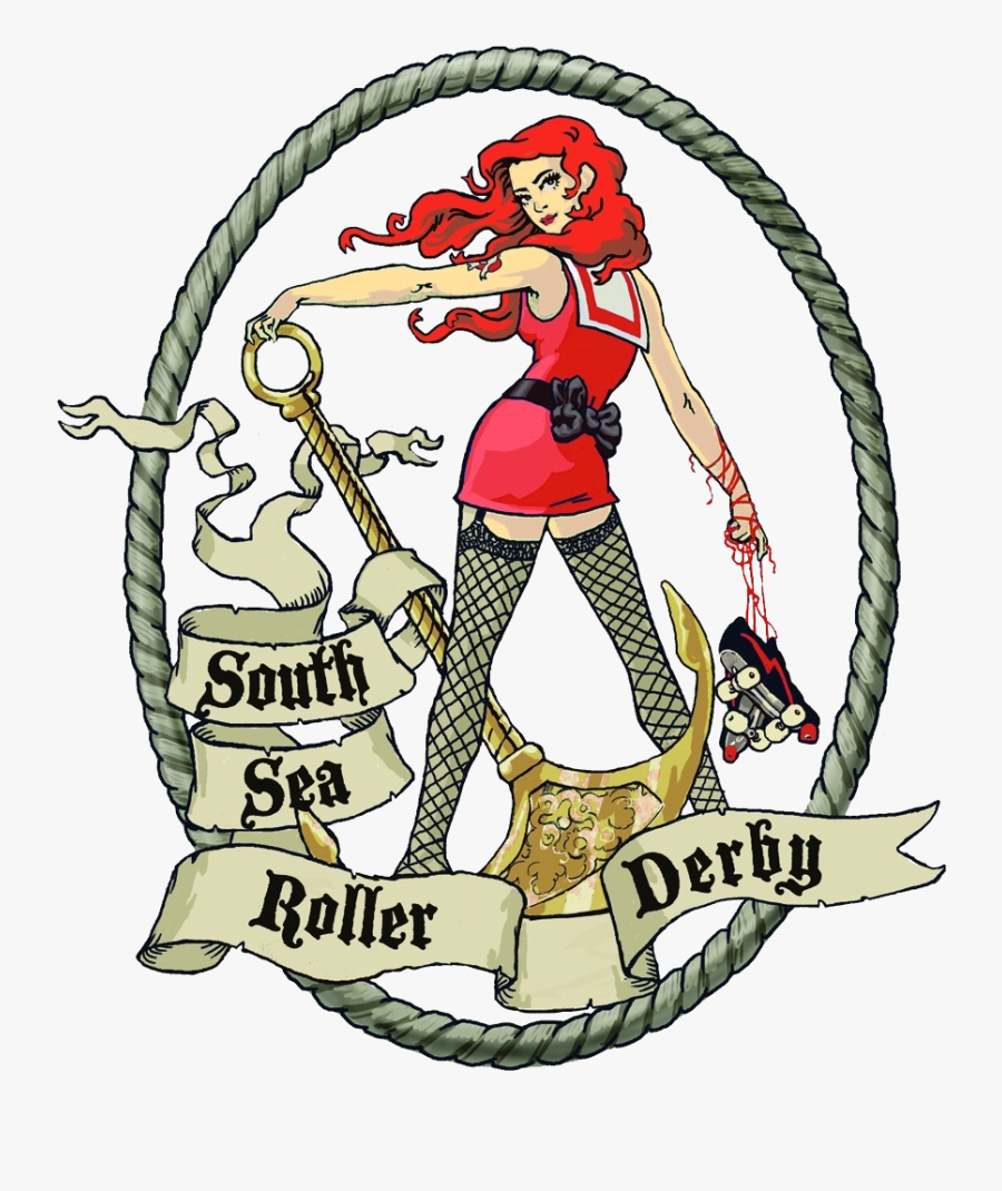 South Sea Roller Derby, Transparent Clipart