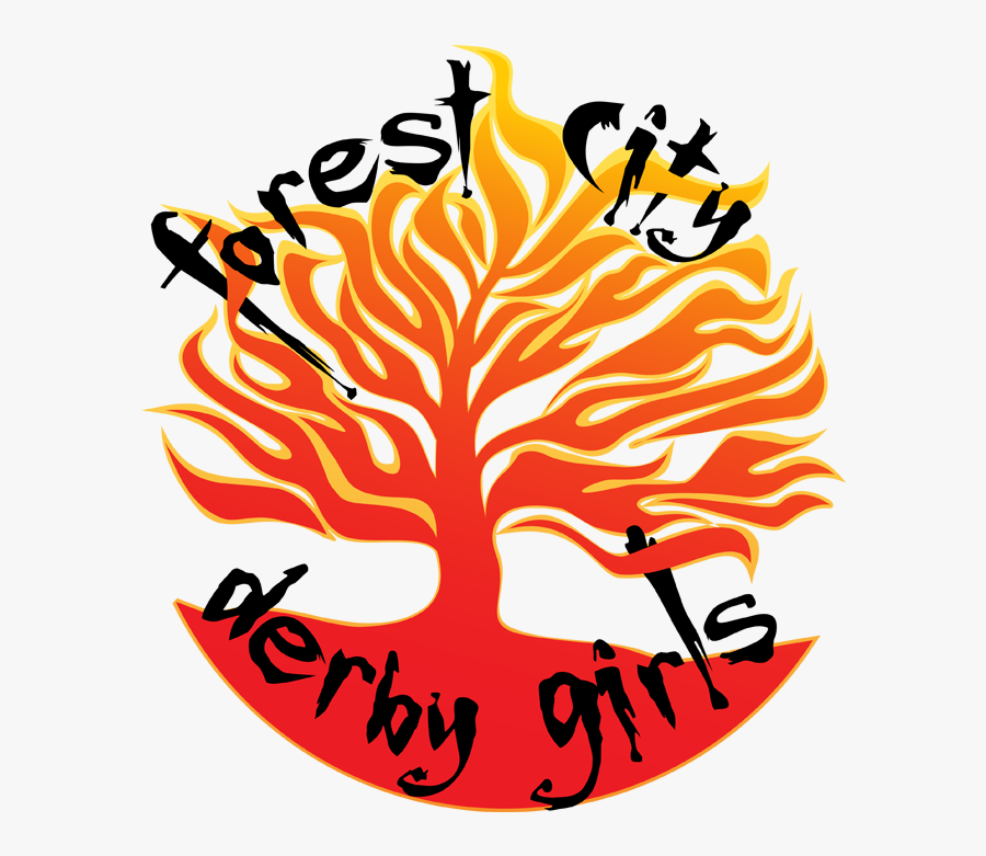Forest City Derby Girls, Transparent Clipart