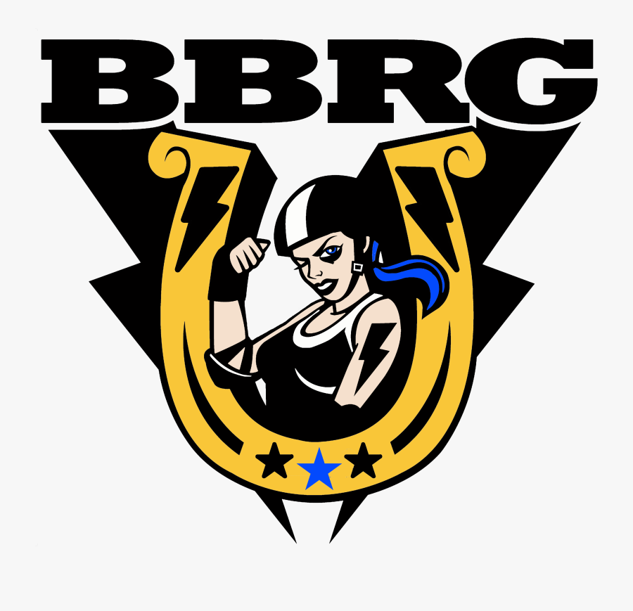 Black-n-bluegrass Rollergirls, Transparent Clipart