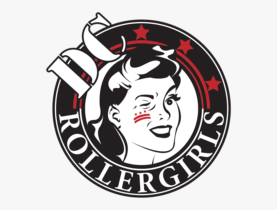 Dc Roller Girls Logo, Transparent Clipart