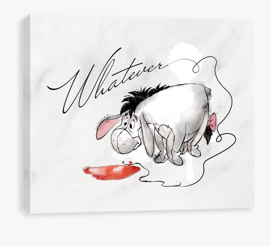 Eeyore Whatever - Eeyore, Transparent Clipart