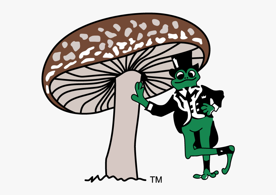 Top Hat Mushrooms, Transparent Clipart