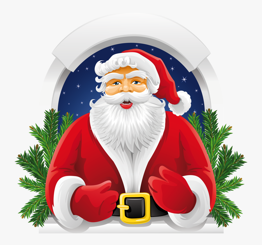 Christmas Santa Claus, Transparent Clipart