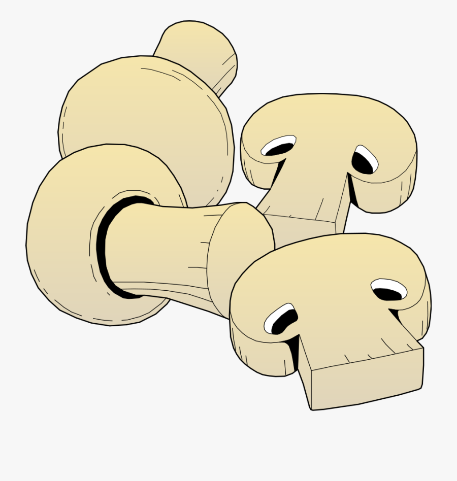 Vegetables 07 Clipart, Vector Clip Art Online, Royalty - Mushrooms Clipart, Transparent Clipart