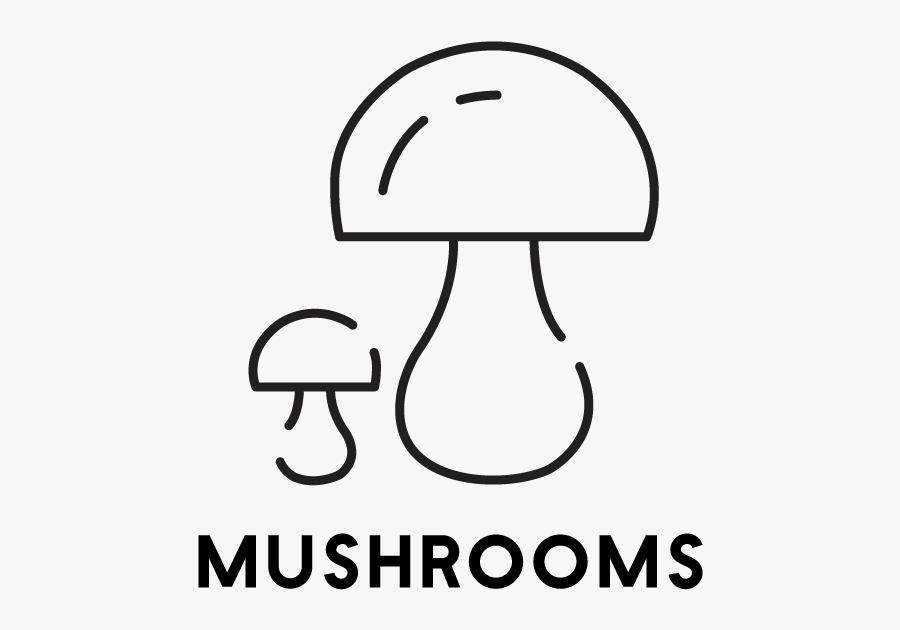 Mushroom, Transparent Clipart