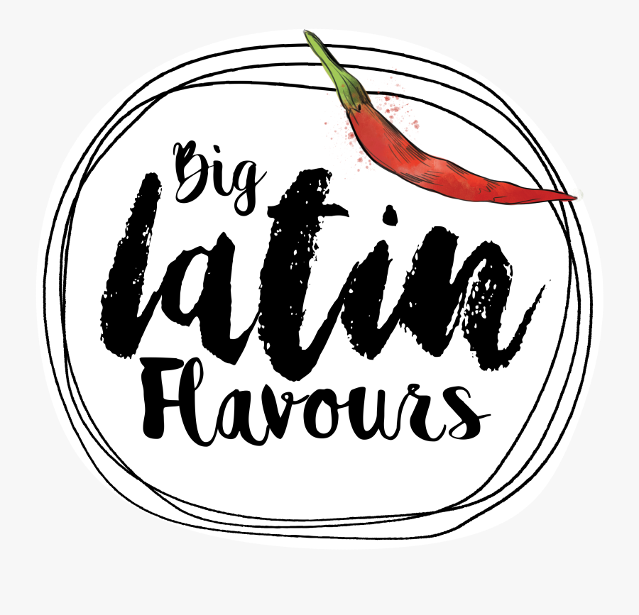 Big Latin Flavours - Calligraphy, Transparent Clipart