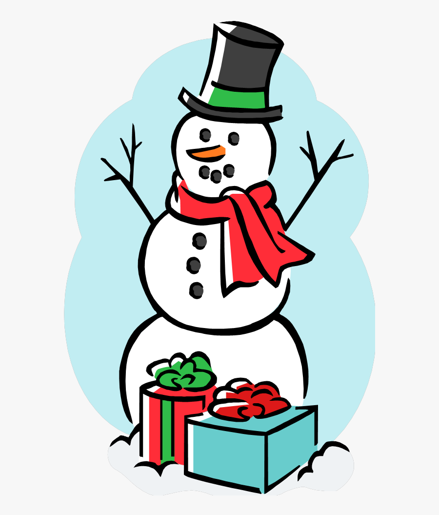Snowman Spanish Body Parts, Transparent Clipart