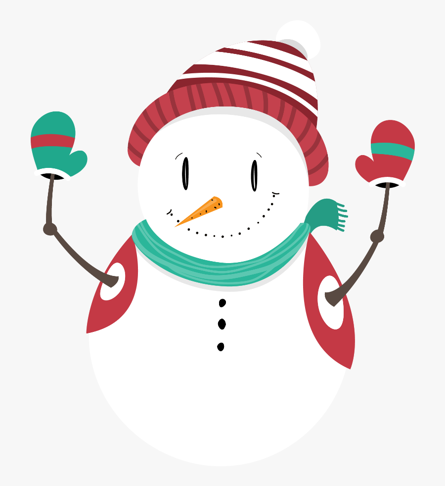 Snowman, Transparent Clipart
