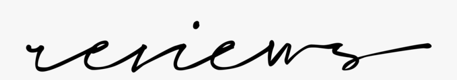 Reviews - Calligraphy, Transparent Clipart