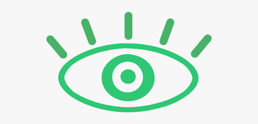 Third Eye Icon - Circle, Transparent Clipart