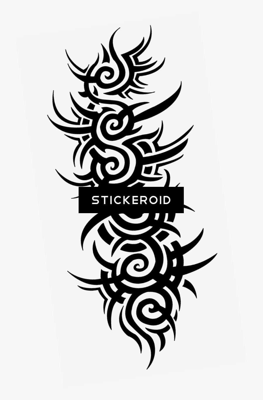 Gothic Tattoos Clipart Vine - Tattoo Images For Picsart, Transparent Clipart