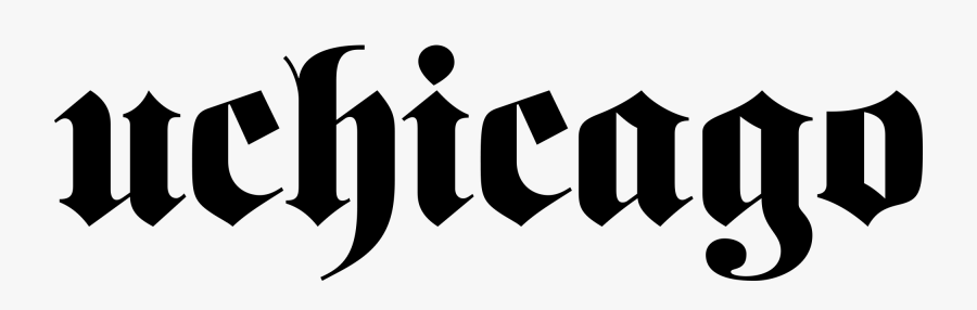Uchicago Font, Transparent Clipart
