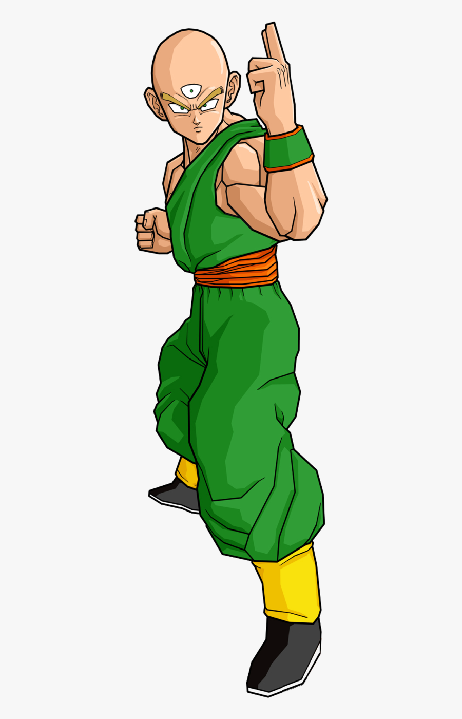 Fake - Dragon Ball Z Ssj3 Tien, Transparent Clipart