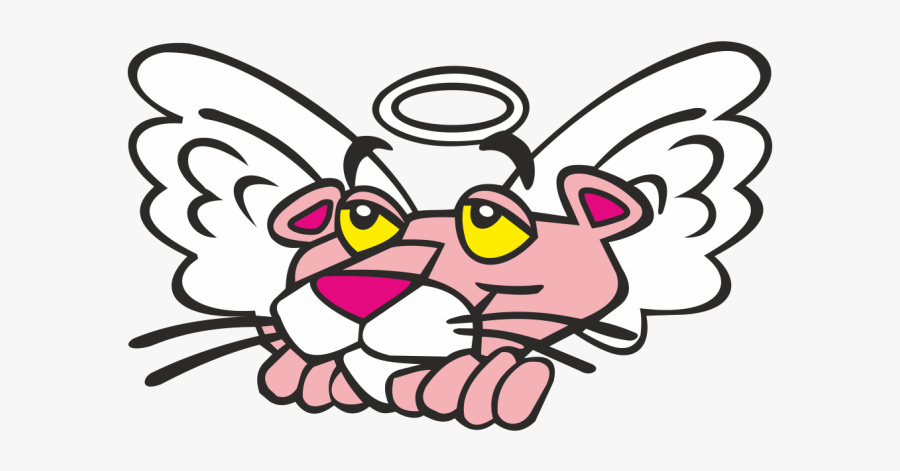 Pink Panther Heaven, Transparent Clipart