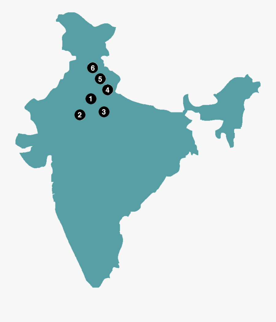 Location Of Agra In India Map , Free Transparent Clipart ClipartKey