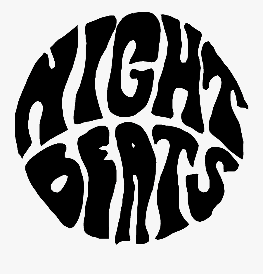 Night Beats Logo, Transparent Clipart