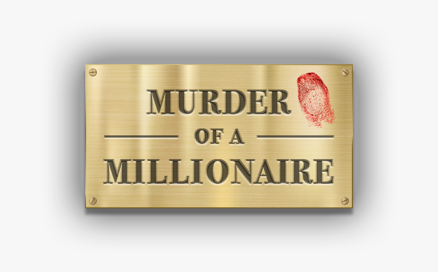 Murder Of A Millionaire, Transparent Clipart