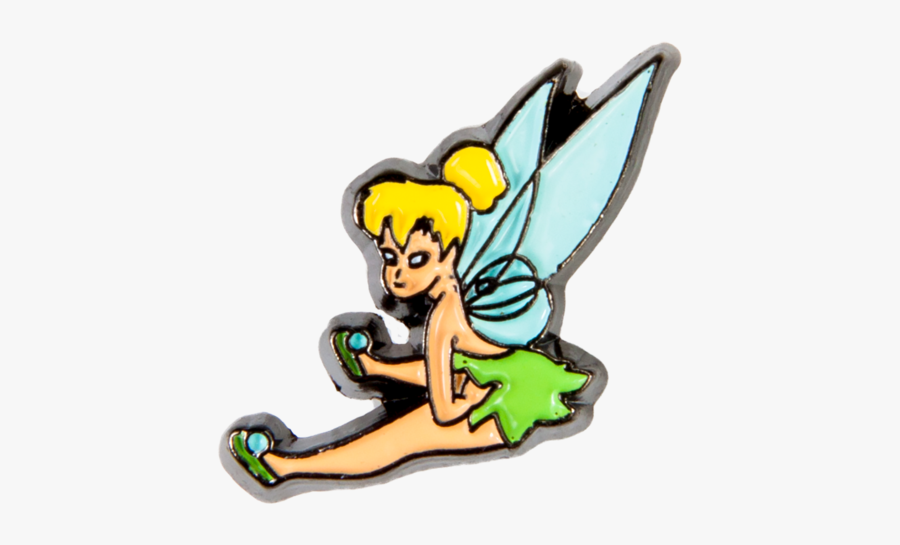 Disney Enamel Dawg Tag Shoe Charm - Fairy, Transparent Clipart