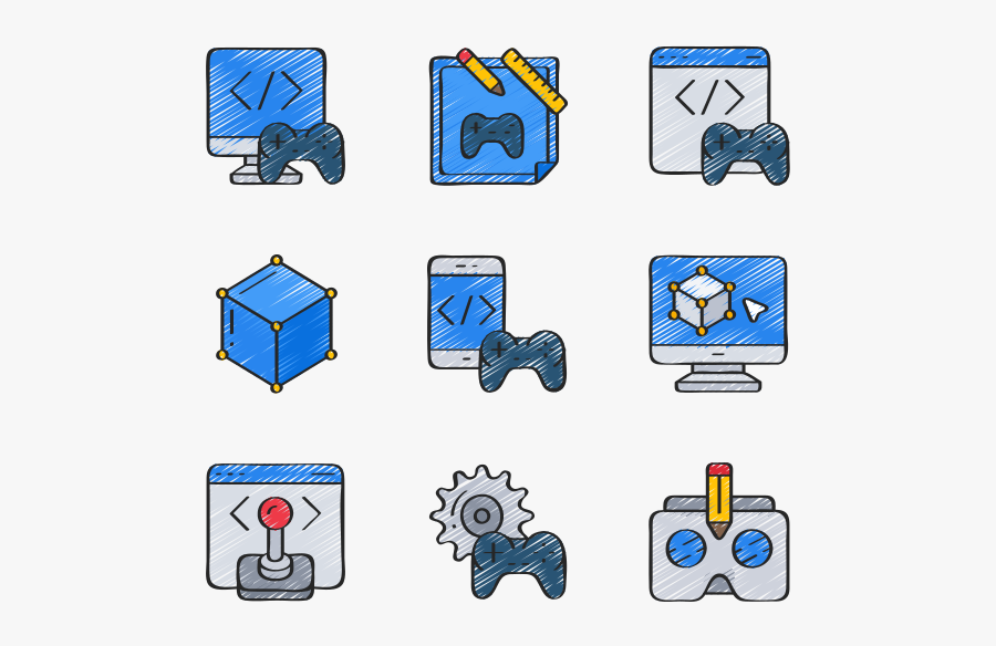 Game Development, Transparent Clipart