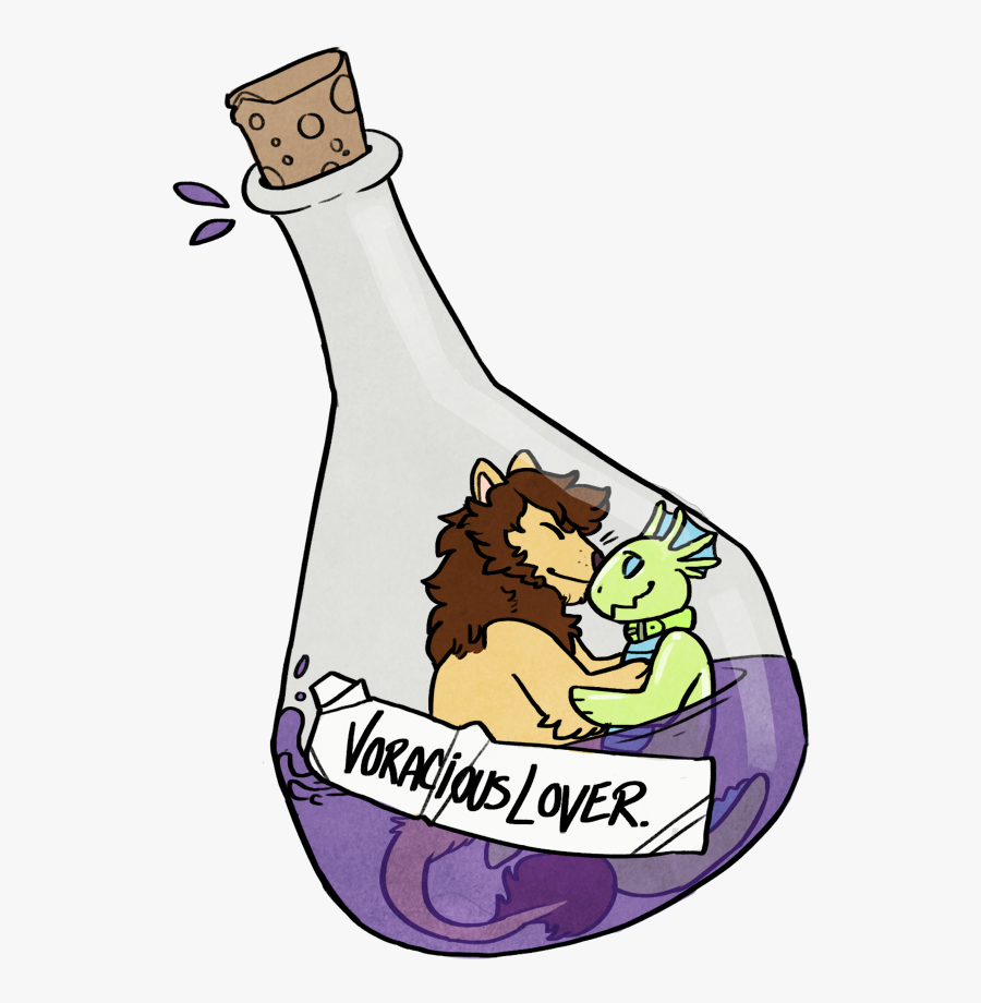 Love Potion - Exdog - Cartoon, Transparent Clipart