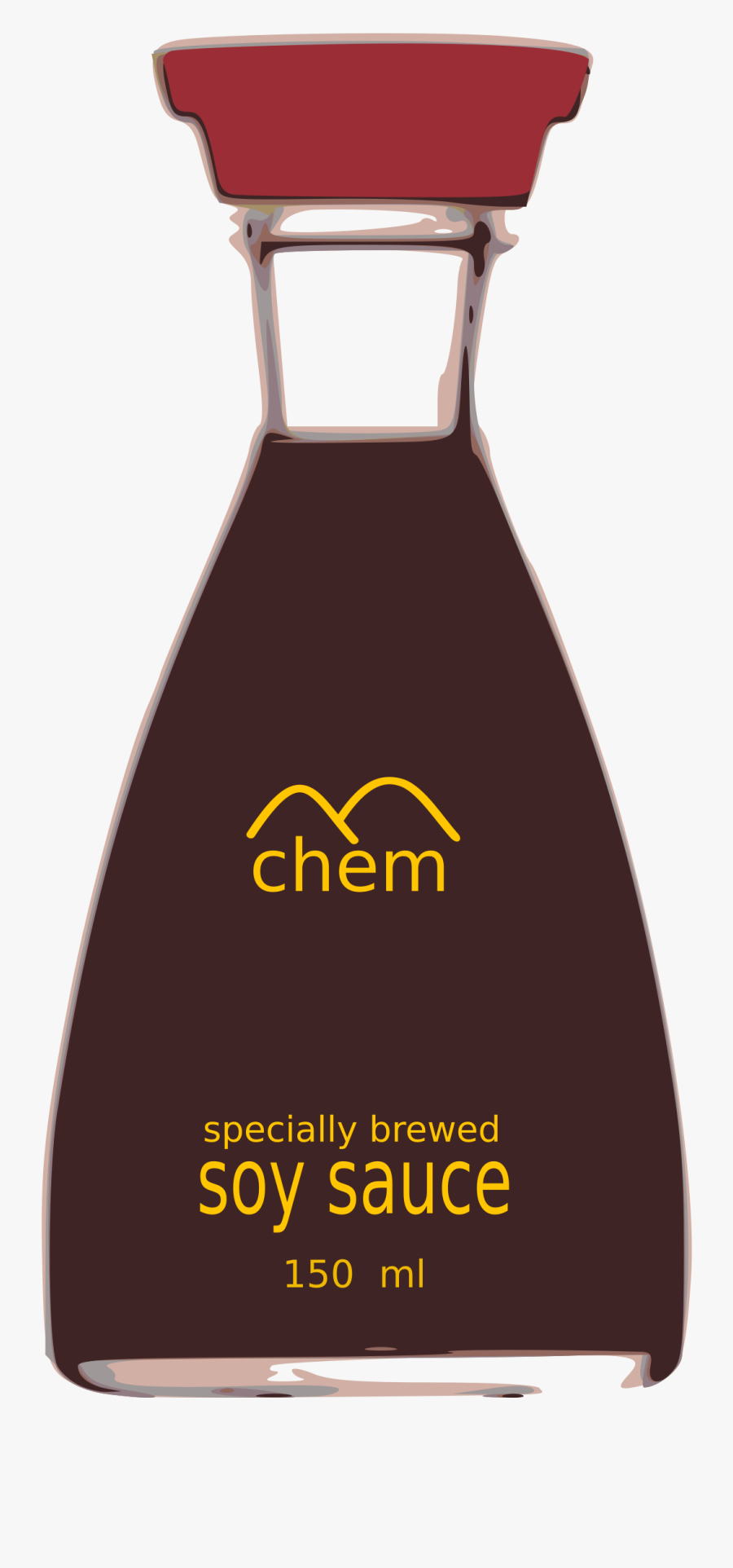 Soy Sauce Bottle Clip Arts - Transparent Soy Sauce Png, Transparent Clipart
