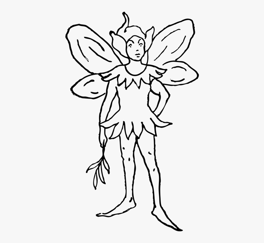 Art,symmetry,monochrome Photography - Fairy Clip Art, Transparent Clipart