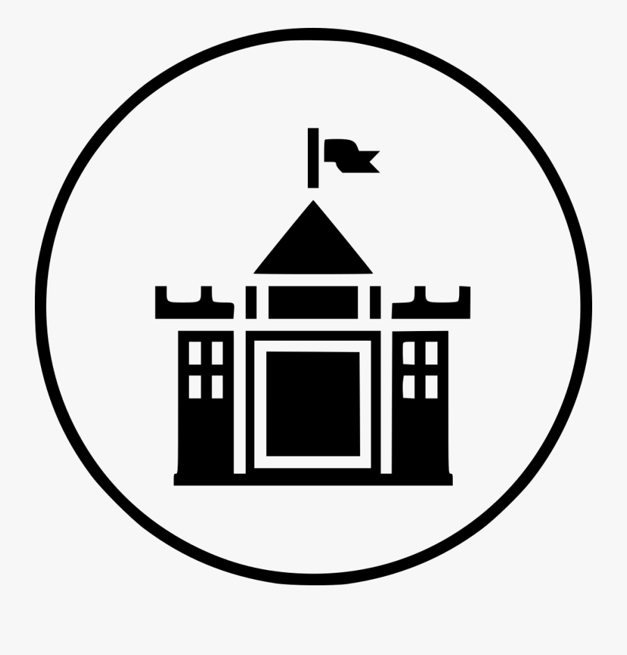 Castle Luxury Hotel Castle Icon, Transparent Clipart
