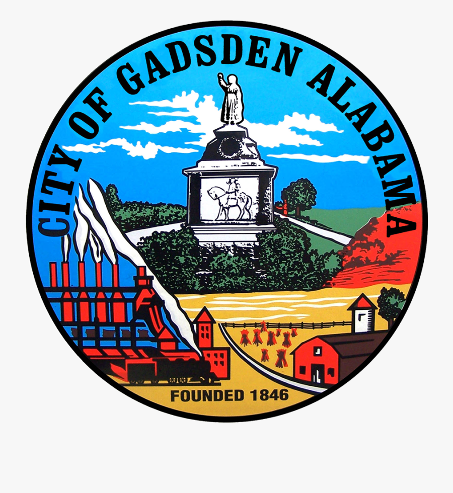 City Of Gadsden Police Logo, Transparent Clipart