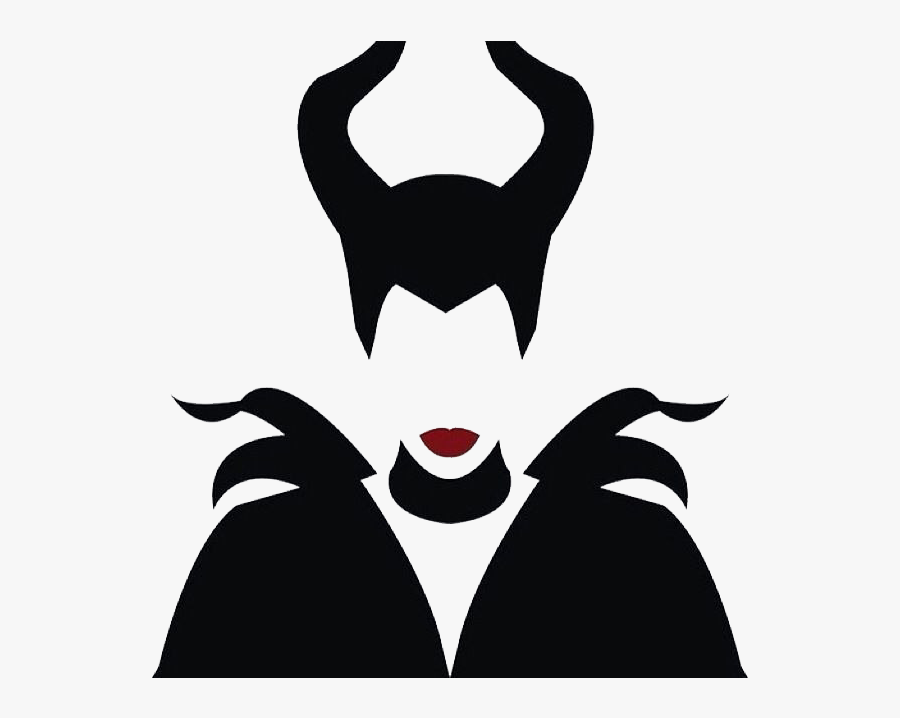 Maleficent Transparent Images - Face Maleficent Silhouette , Free Transpare...
