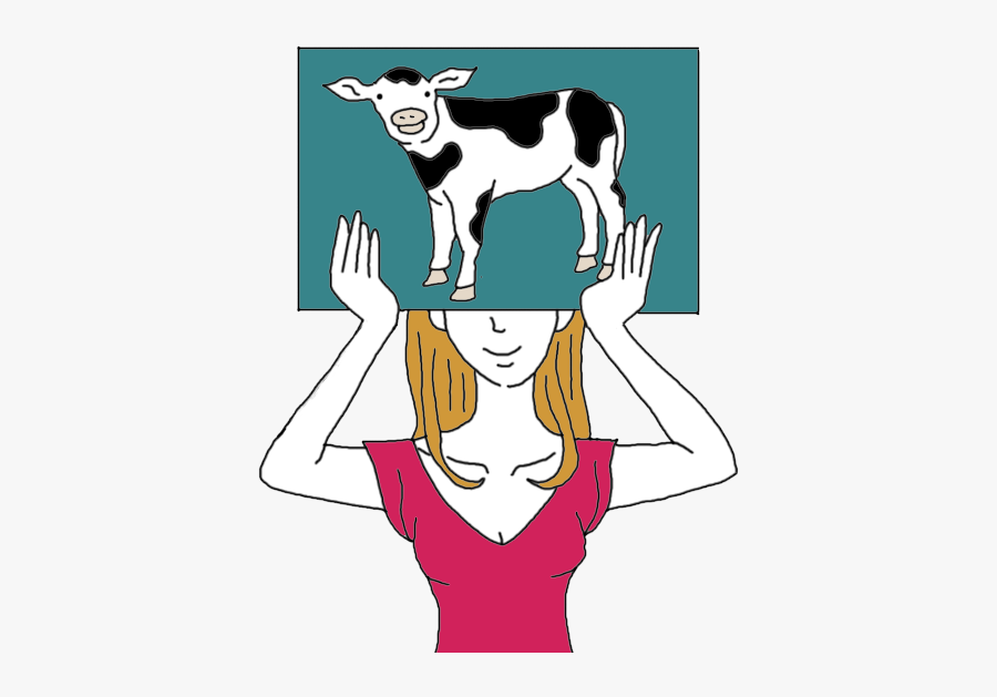 Calf - Cartoon, Transparent Clipart