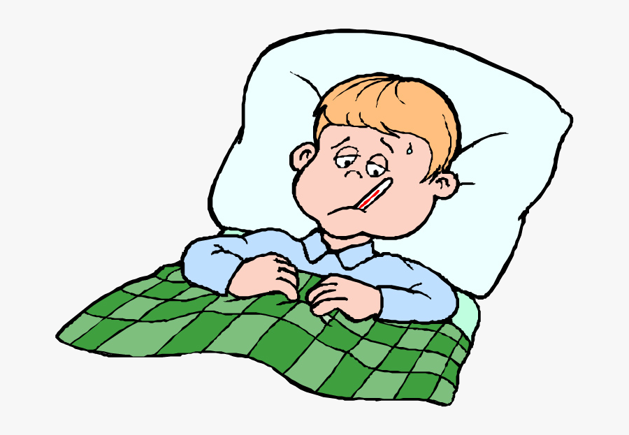 Sick Person Free Being Cliparts Clip Art Transparent - Someone Sick In Bed, Transparent Clipart