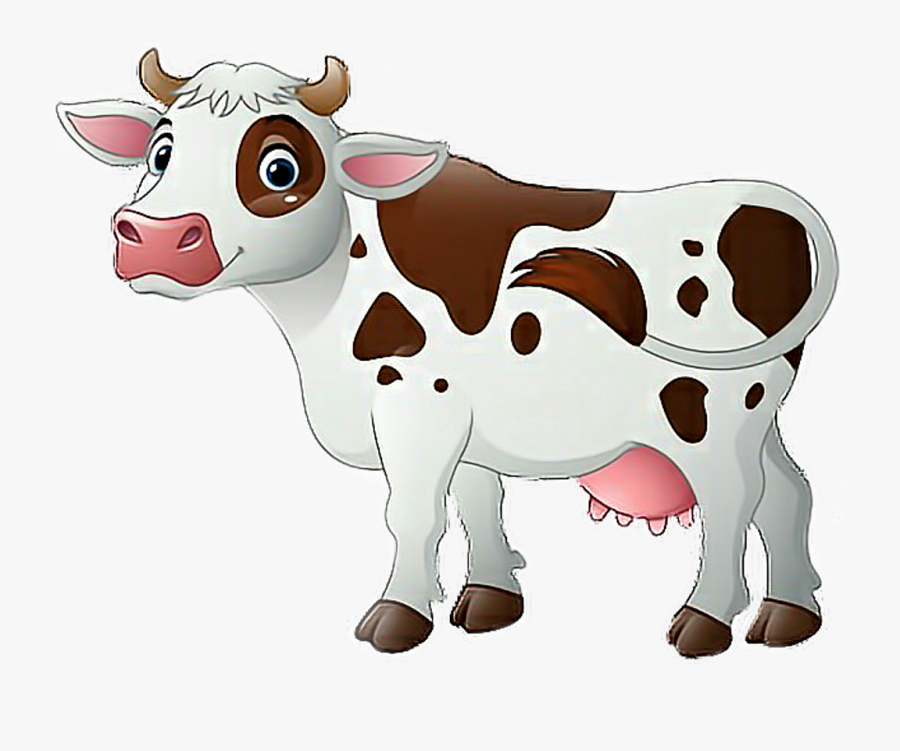 Transparent Vaca Png - Parts Of Cow In English, Transparent Clipart
