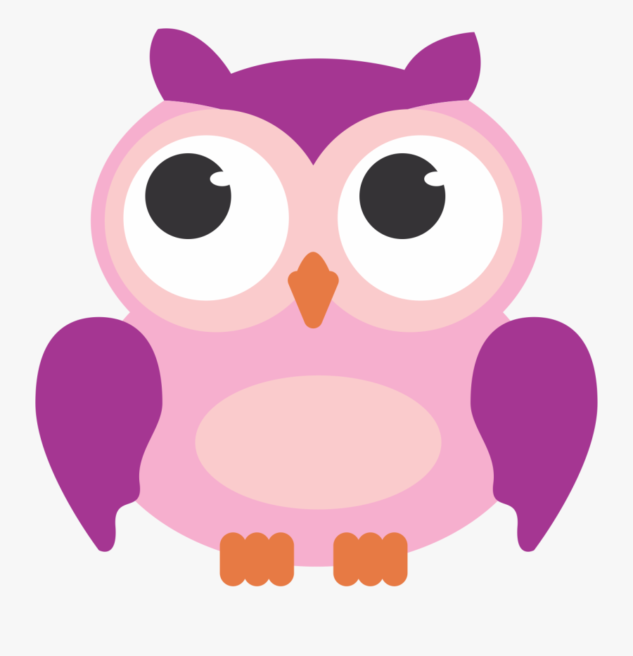 Baby Blue Owl Clip Art - Buho En Corel Draw, Transparent Clipart