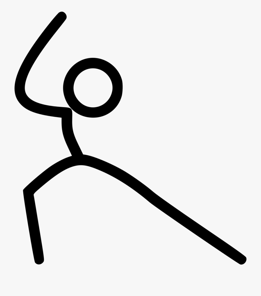 Yoga Pose V, Transparent Clipart