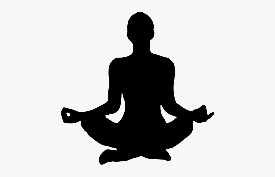 Yoga Black Logo - Yoga Poses Clipart Png, Transparent Clipart
