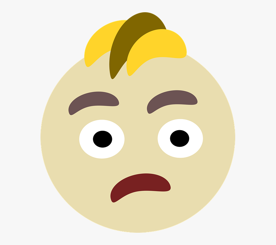 Confused, Man, Blonde, Young, Male, People, Face, Hair, Transparent Clipart