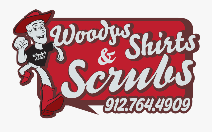 Woody"s Shirts & Scrubs Statesboro Ga, Transparent Clipart