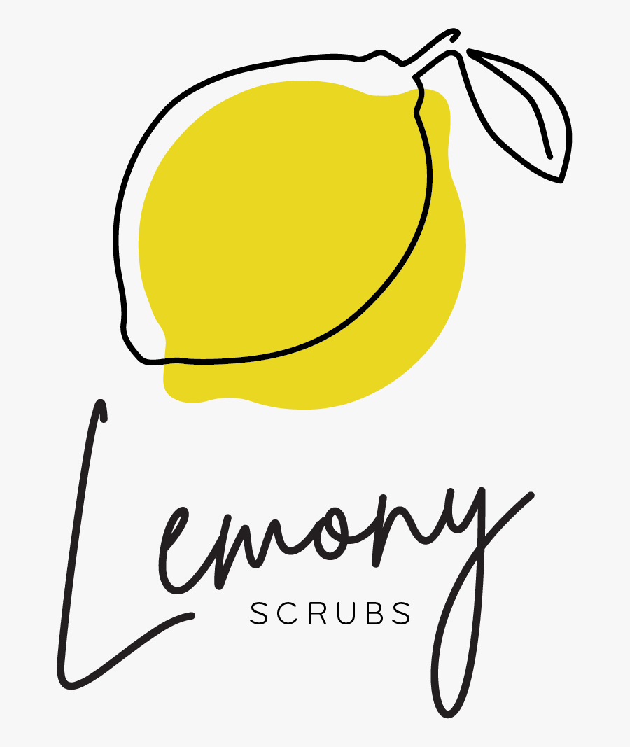 Lemony Scrubs, Transparent Clipart