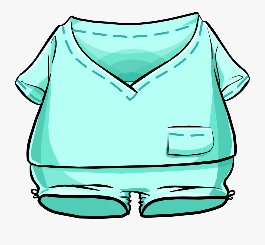 Club Penguin Wiki - Scrubs Only Clip Art, Transparent Clipart