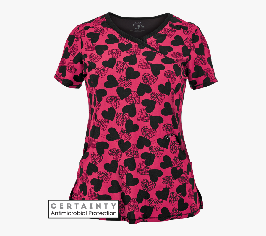 Cherokee Infinity Scrubs Love - Active Shirt, Transparent Clipart