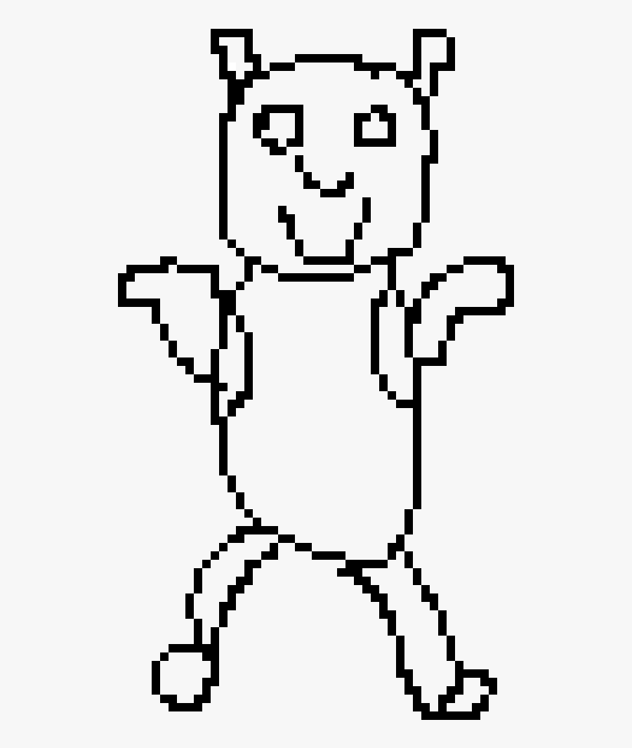 Shrek At His Lowest Line Art- - Line Art, Transparent Clipart
