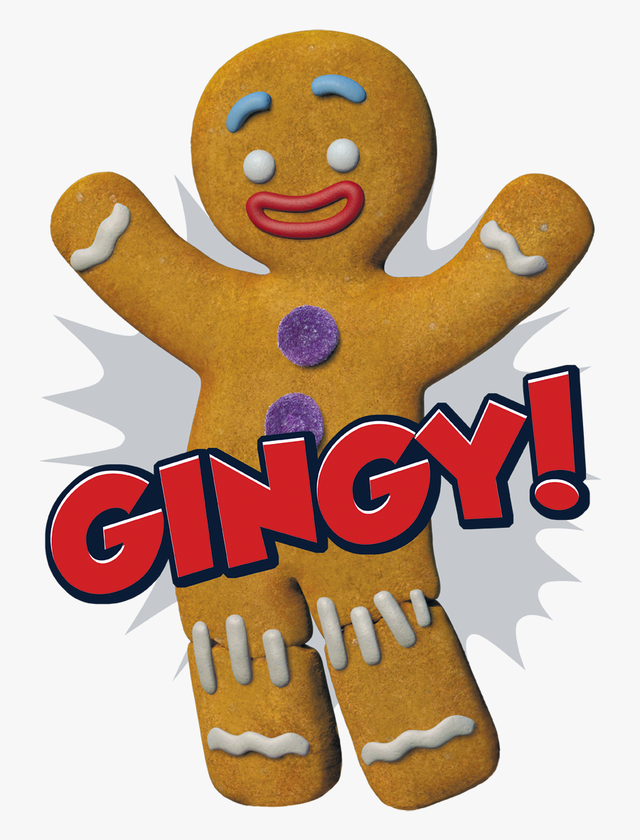 Gingy Shrek, Transparent Clipart