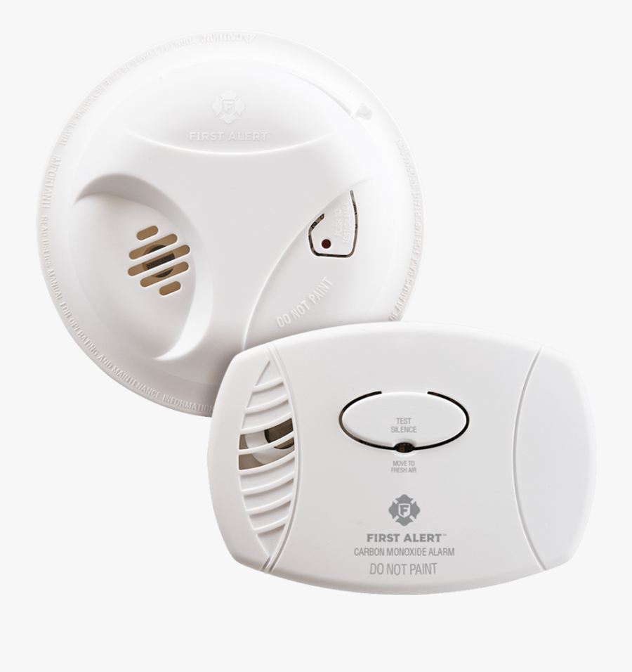 Smoke & Carbon Monoxide Detector Combo Pack - Carbon Monoxide Detector, Transparent Clipart