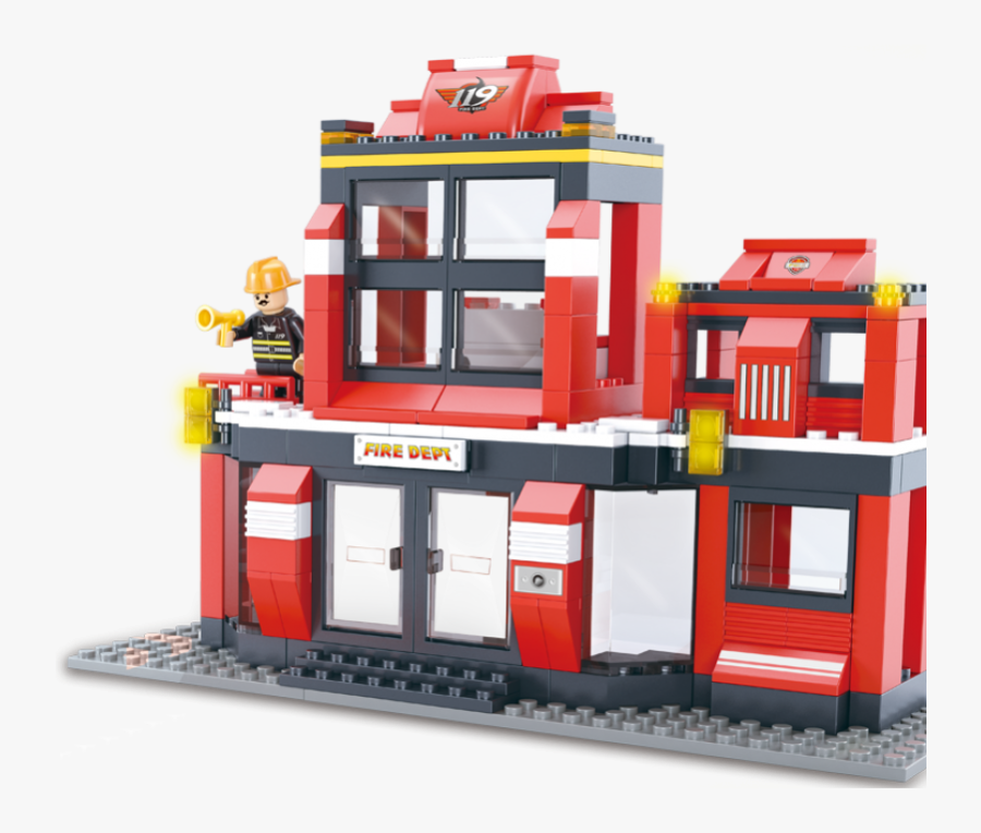 Sluban Complete Mission 693 Fire Alarm Parts - Детская Пожарная Станция, Transparent Clipart