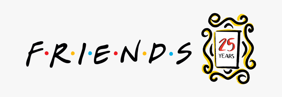 25th Anniversary Friends 25 Years, Transparent Clipart